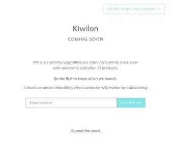 Kiwilon.com(Kiwilon) Screenshot