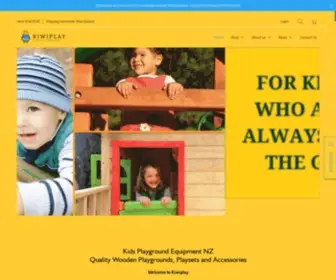 Kiwiplay.co.nz(Kids Outdoor Play Equipment) Screenshot