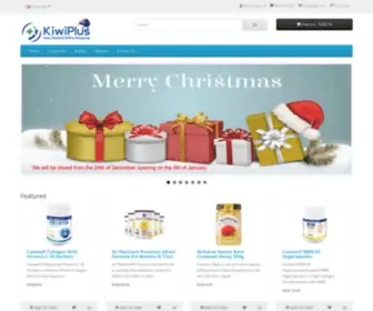 Kiwiplus.co.nz(KiwiPlus Online Shop) Screenshot