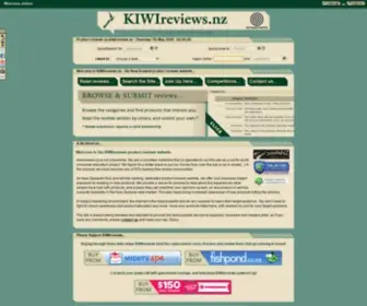 Kiwireviews.nz(Product Reviews by and for New Zealand consumers) Screenshot