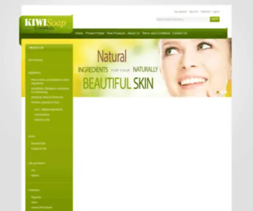 Kiwisoapsupplies.co.nz(Kiwi Soap Making Supplies and Ingredients) Screenshot