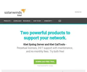 Kiwisyslog.com(KIWI Syslog Server & CatTools Configuration Manager) Screenshot