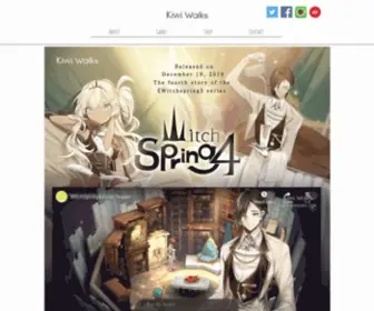 Kiwiwalks.com(이야기와 캐릭터가 주는 게임의 감동. 키위웍스는 그것을 만들어 갑니다) Screenshot