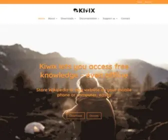 Kiwix.org(Redirecting) Screenshot