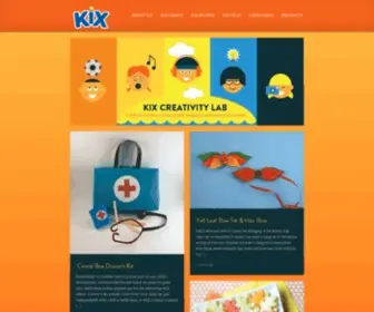 Kixcereal.com(Kix Cereal) Screenshot