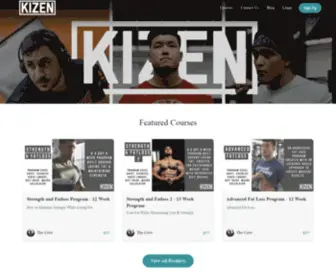 Kizentraining.com(Kizen Training) Screenshot