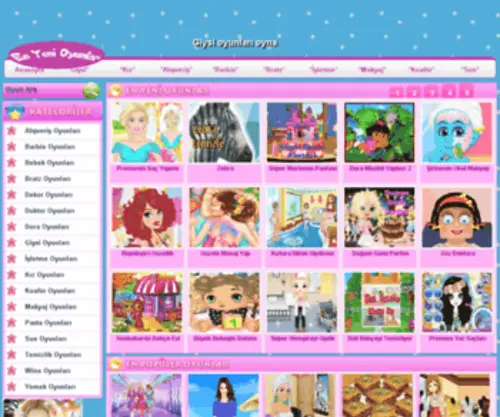 Kizgiysioyunlari.com(Giysi oyunları) Screenshot