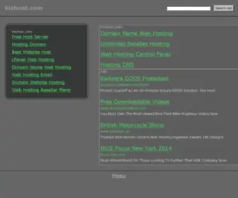 Kizhost.com(Kiz Host) Screenshot