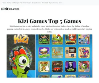 Kizifan.com(Kizi) Screenshot