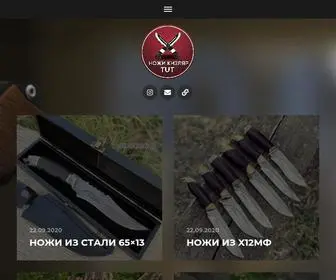 Kizlyar-Nozhi.ru(Сталь 65х13) Screenshot