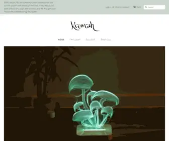 Kizmah.com(Kizmah Lamps) Screenshot