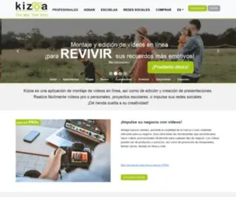 Kizoa.es(Movie Maker y Editor de Vídeos Gratis) Screenshot