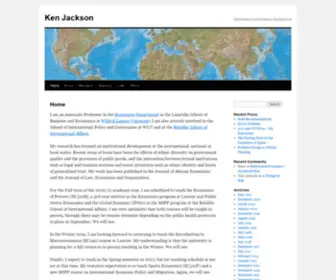 Kjackson.net(Ken Jackson) Screenshot