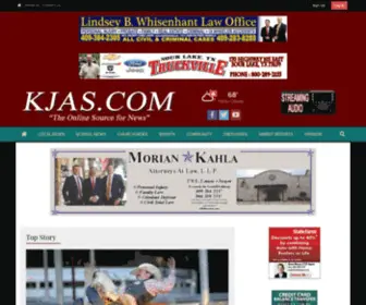 Kjas.com(The Online Source for News in Jasper) Screenshot