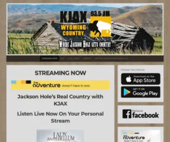 Kjax.live(Streaming Jackson Hole's Real Country) Screenshot