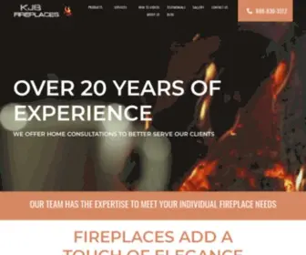 KJbfireplaces.com(KJB Fireplaces of Ramsey) Screenshot