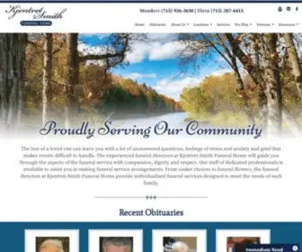 Kjentvet-Smithfuneralhome.com(Kjentvet-Smith Funeral Home) Screenshot