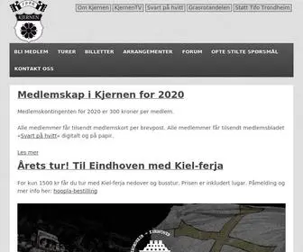 Kjernen.com(Fotball er følelser) Screenshot