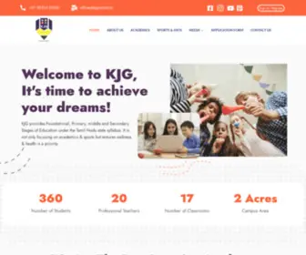 KJGSchool.in(KJG Memorial High School) Screenshot