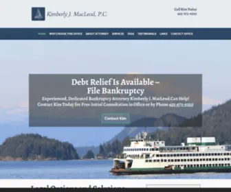 KJmdebtlaw.com(Bankruptcy Assistance) Screenshot