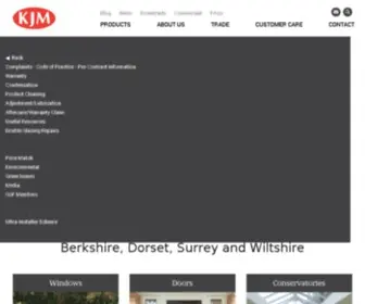 KJMgroup.co.uk(Quality double glazing Hampshire) Screenshot