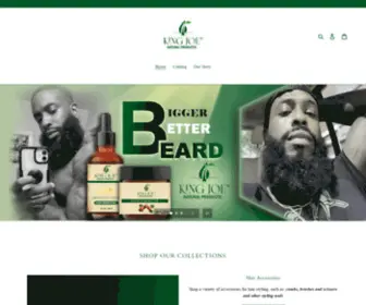 Kjnaturalproducts.com(King Joe Natural Products) Screenshot
