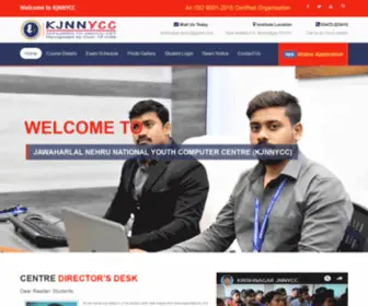 KJNNYCC.org(COMPUTER APPLICATION) Screenshot