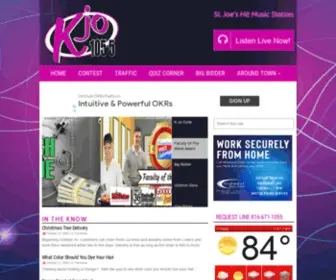 Kjo1055.com(K-Jo 105.5) Screenshot