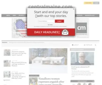Kjonline.com(Central Maine news) Screenshot