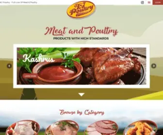 Kjpoultry.com(KJ Poultry Processing) Screenshot