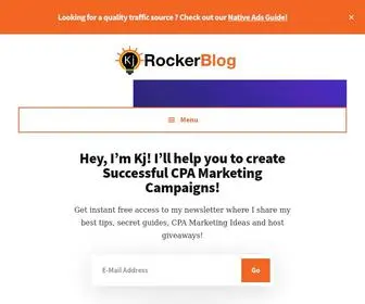 Kjrocker.com(Launched in 2011 CPA Marketing Blog) Screenshot