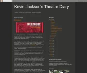 KJtheatrediary.com(Kevin Jackson's Theatre Diary) Screenshot