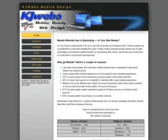 Kjwebs.com(KJwebs Mobile Ready Web Design in Phoenix) Screenshot