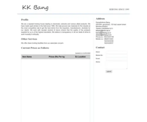 KKbang.co.in(KK Bang) Screenshot