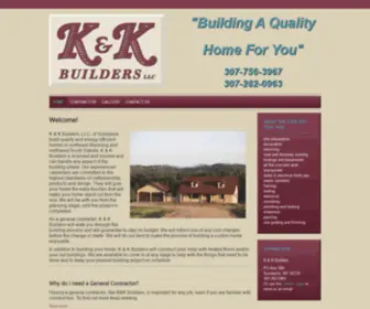 KKbuildersllc.com(KK Builders) Screenshot