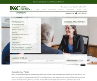 KKC-Law.com(Vernon, Connecticut Lawyers) Screenshot