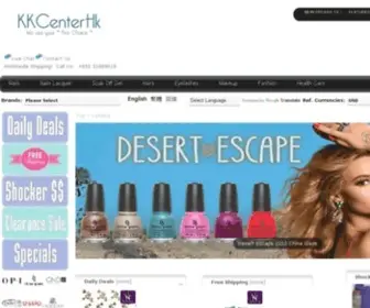 KKcenterhk.com(English) Screenshot