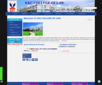 KKclaw.org(KKC of Law KKC College of Law (KCOL)) Screenshot