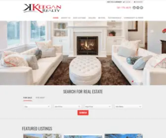 KKeeganrealty.com(Expertise & Enthusiasm) Screenshot