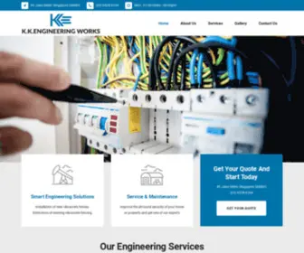 KKengineeringworks.com.sg(The aim of K.K Engineering Works) Screenshot