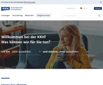 KKH-Allianz.de(Ihre Krankenversicherung für jede Lebenslage) Screenshot