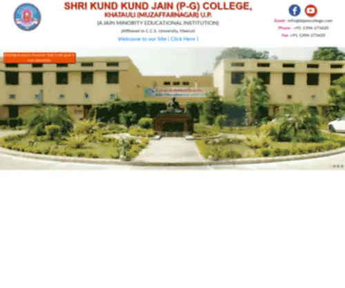 KKjaincollege.com(K.K.Jain (P) Screenshot