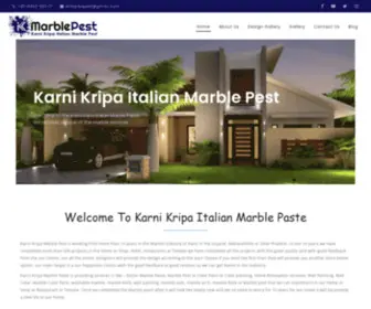 KKmarblepest.com(Karni Kripa Italian Marble Paste) Screenshot