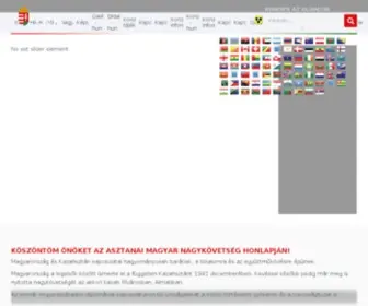 KKmsite.info(Magyarország Nagykövetsége Teszt Site) Screenshot