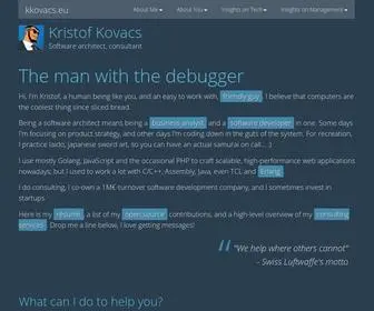 KKovacs.eu(Kristof Kovacs) Screenshot