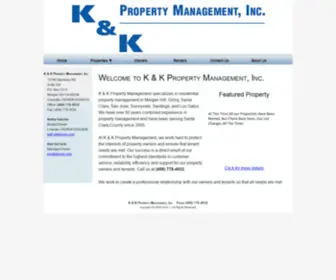 KKprop.com(K & K Property Management) Screenshot