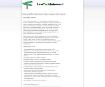 KKrasnowwaterman.com(LawTechIntersect's consulting services) Screenshot