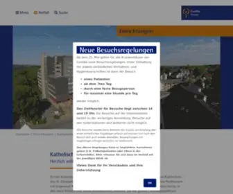 KKRH.de(Katholische Kliniken Ruhrhalbinsel) Screenshot