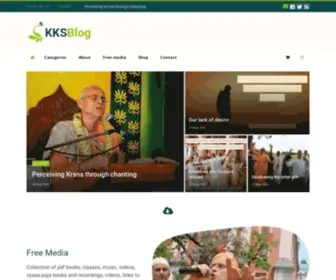 KKSblog.com(Everything about Kadamba Kanana Swami) Screenshot