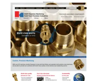 KKSP.com(Precision Machining Metal Parts) Screenshot